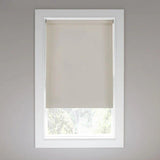 CUSTOM CUT TO SIZE StyleWell Cordless Blackout Roller Shades - Cream