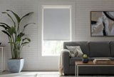 CUSTOM CUT BLINDS StyleWell Cordless Blackout Roller Shades - Cloud