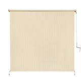 NEW Coolaroo Cordless Exterior Roller Shade 96" x 72" Sesame