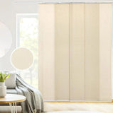 Chicology Light Filtering Adjustable Sliding Panel Track - Skyrise Tan