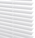 Premium Pre Sized Cordless Room Darkening 1 in Aluminum Blinds - White