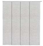 NEW Godear Design Natural Woven Sliding Window Panel Track - Marble