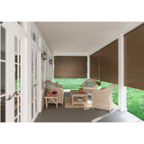 NEW Coolaroo Exterior Cordless Roller Shade 96" x 72" Brown