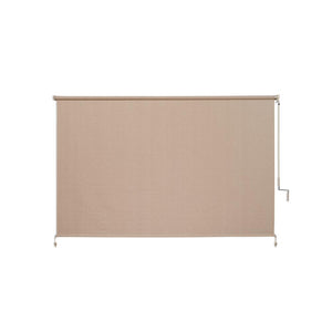 NEW Coolaroo Cordless Fade Resistant Exterior Roller Shade 96" x 72" Camel