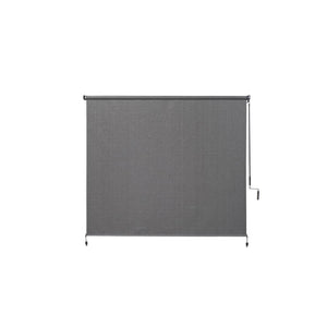 NEW Coolaroo Cordless Exterior Roller Shade 72 in x 72 in Pewter